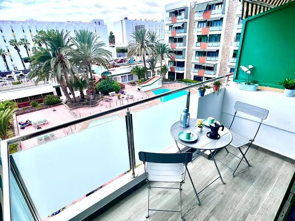 Fm Beach Home - Renovated Apartment With Swimming Pool Near Maspalomas Dunes & Beach Playa del Ingles