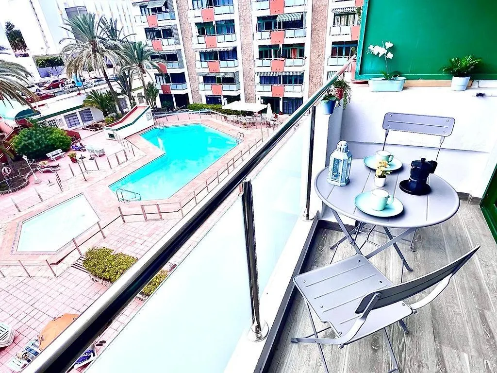 Fm Beach Home - Renovated Apartment With Swimming Pool Near Maspalomas Dunes & Beach Playa del Ingles